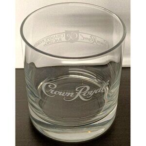 Crown Royal Championship Racing Etched Glass